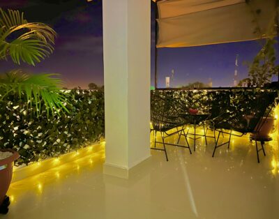 Apartamento 3 hab con terraza y Aire acondicionad